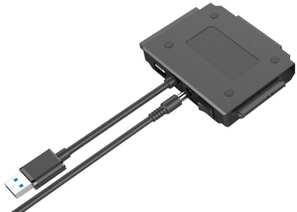 UNITEK Y-3324 - USB 3.0 to IDE + SATA II Converter. Supports Capacity 2.5''/3.5'' HDD & SSD. Plug/pl