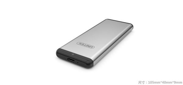 UNITEK Y-3365 - USB 3.0 M.2 SSD (SATA) External Enclosure M.2 SSD 30/42/60/80mm.