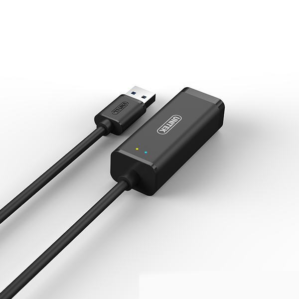 UNITEK Y-3470 - USB-A 3.0 Gigabit Ethernet Converter. IPv4/v6 COE Wake-on-LAN. duplex.