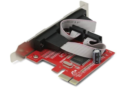 Y-7504 - UNITEK Y-7504 - 2 Port Serial PCI-E Card Includes Low Profile Brackets