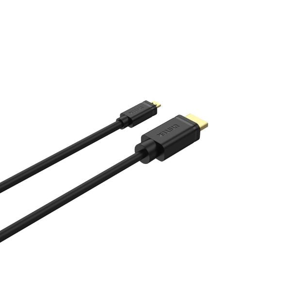 UNITEK Y-C182 - 2M Micro HDMI Male to HDMI Male Cable