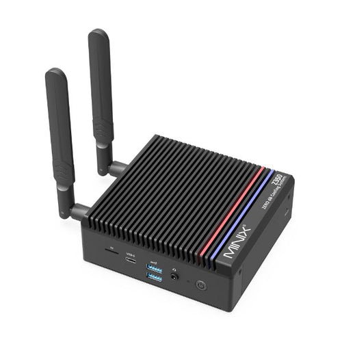 MINIX Z3500DB - Neo Z350-0dB Intel Core i3-N350 Fanless Mini PC Windows 11 Pro. 8 cores 16GB